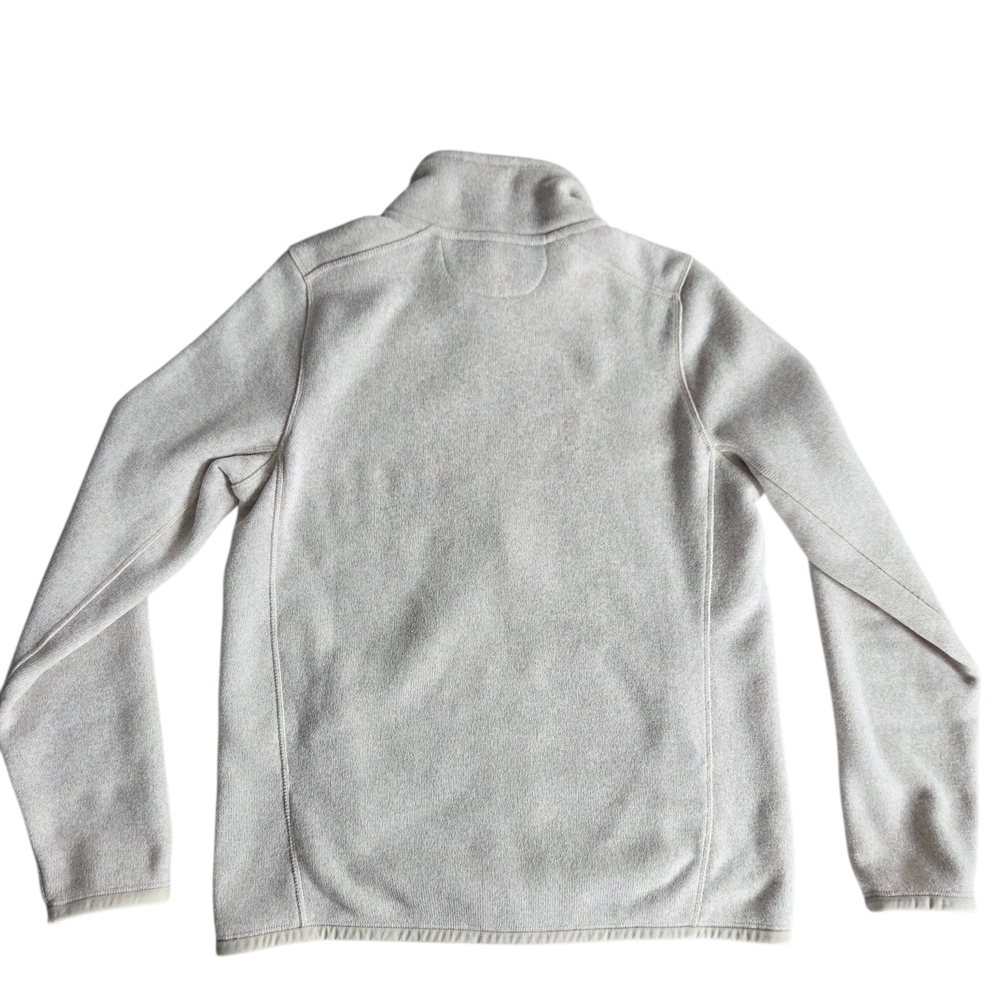 Merrell Full-Zip Cream Sweater Fleece Jacket Small - Picture 8 of 11